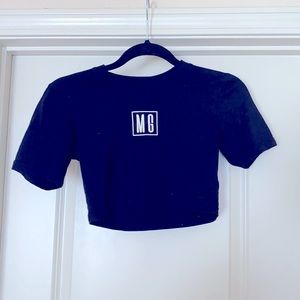 Missguided petite sporty crop top, tight fitting